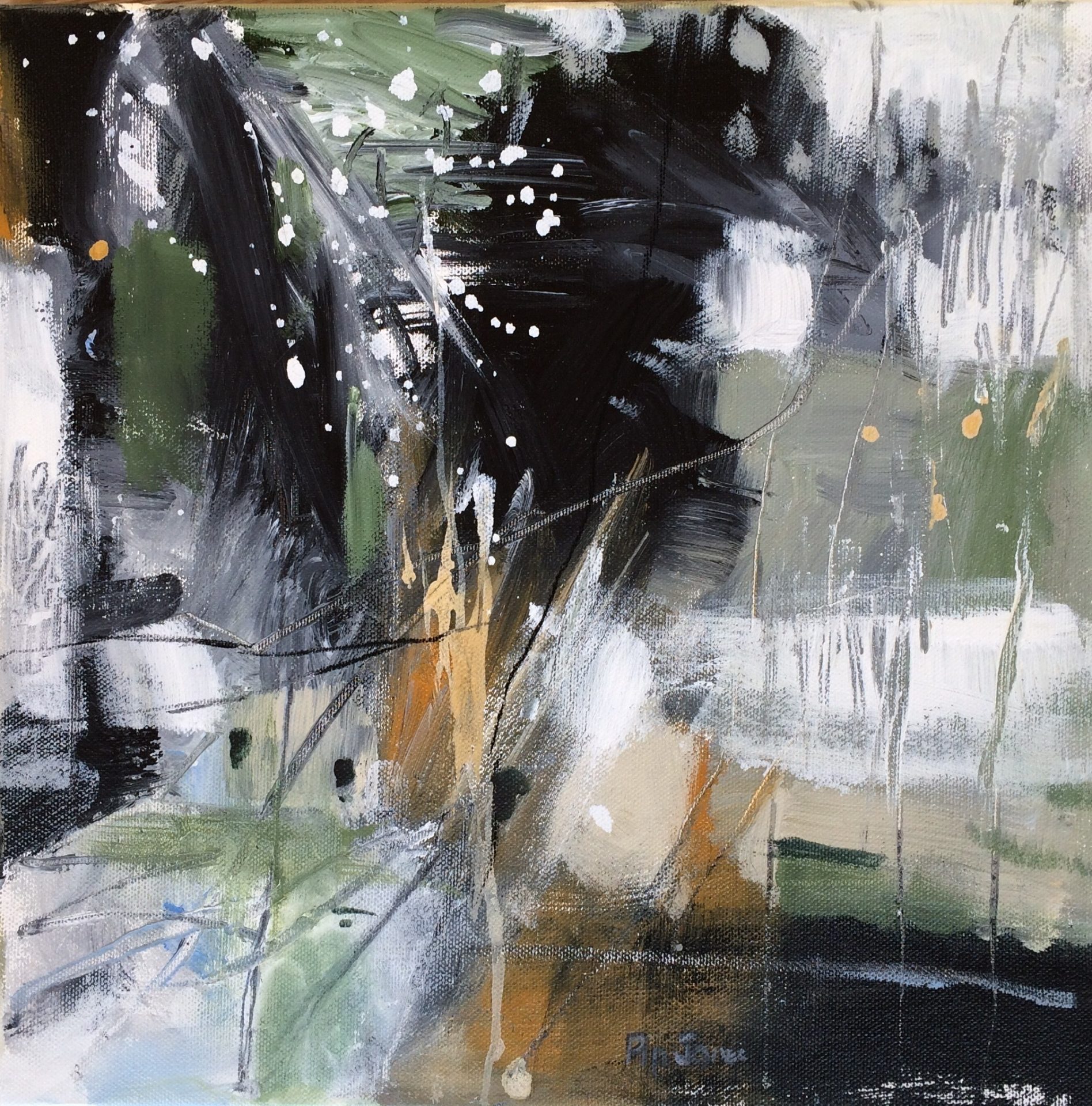 Still Waters #3, acrylic