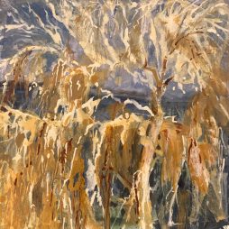 Willow Wakening, watercolour